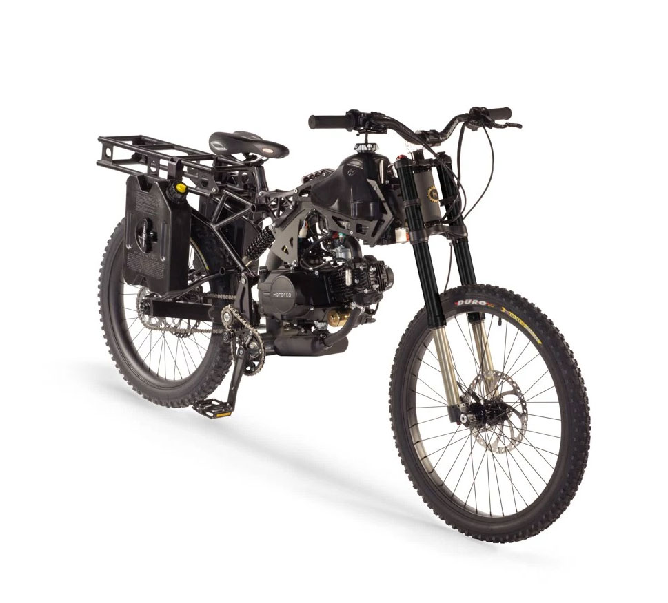motoped survival bike