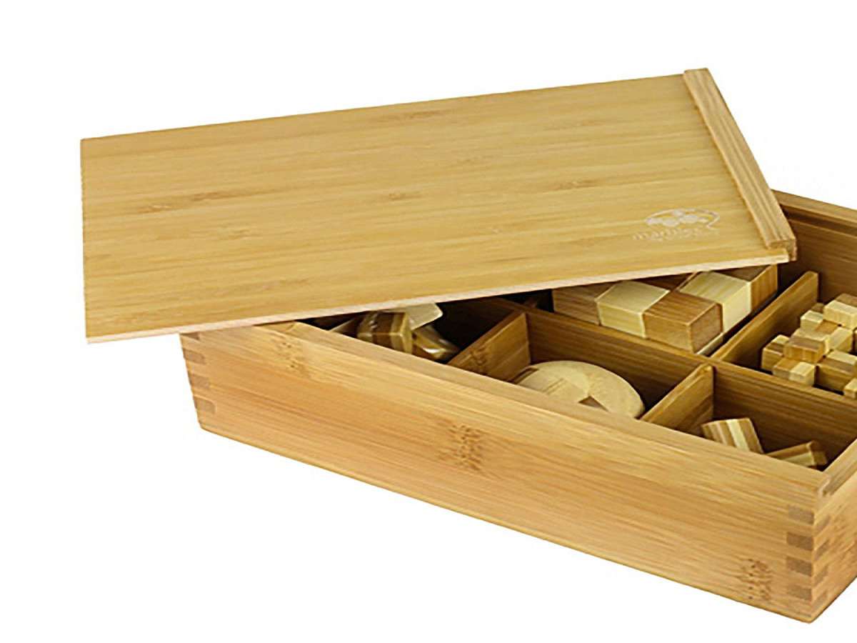The Geek Box Wooden Puzzle Dudeiwantthat Com