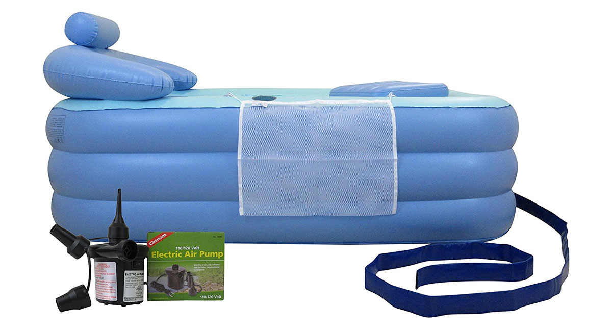 Inflatable Floating Bathtub
