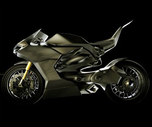 Hybrid Race Replica Motorcycle