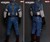 Back of Captain America Motorcycle Suit