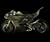 Hybrid Race Replica Motorcycle