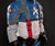 Midsection of Captain America Motorcycle Suit