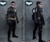The Dark Knight Rises Motorcycle Suit - Front & Back Views