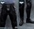 The Dark Knight Rises Motorcycle Suit - Pants & Boots Closeup