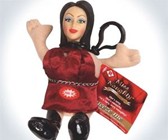 Miss Naughty Talking Keychain