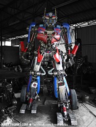 Steampunk Optimus Prime
