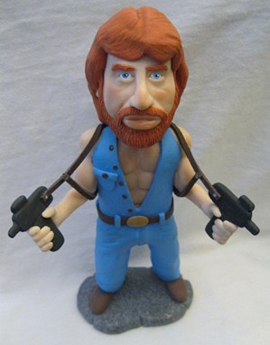 Double Machine Gun Check Norris