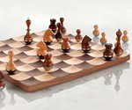 Space Invaders Chess Set