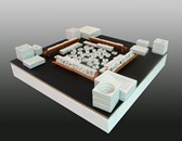 Porcelain Mahjong Set