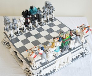 Planet Hoth LEGO Chess Set