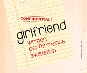 Girlfriend Written Performance Evaluation