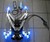 Gas-Powered LED Wings - Folded View