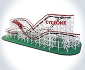 Self-Propelled Wooden Roller Coaster