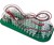Self-Propelled Wooden Roller Coaster - Top View