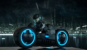 TRON LEGO Light Cycle