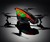 Green and Orange App-Controlled Video Quadricopter
