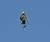 Remote Control Superhero in Flight Front View