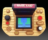 Portable Wooden Atari 2600