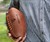 Man Holding Leather Head Handmade Football