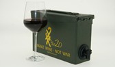 Boxed Wine In Ammunition Case