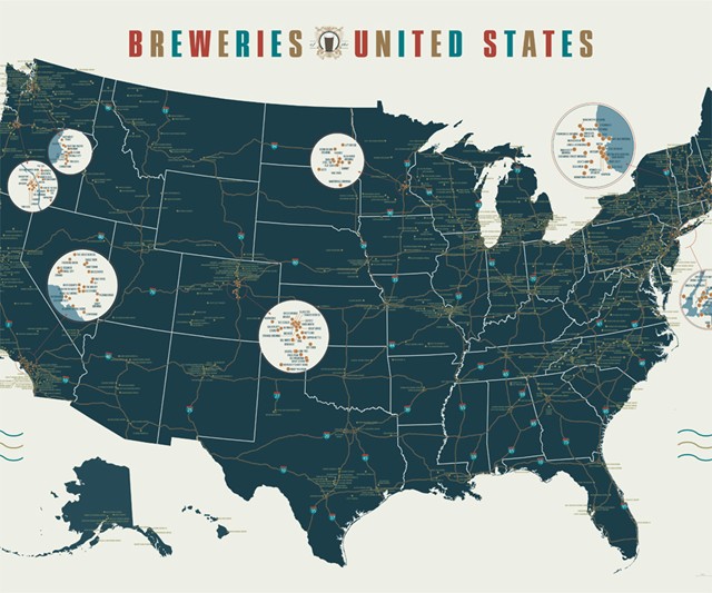 Breweries of the United States
