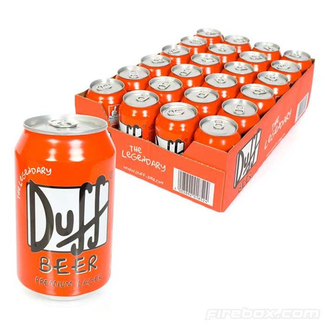24 Cans Of Duff Beer