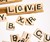 Edible Chocolate Scrabble Letters