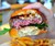 Skillet Bacon Jam on a Hamburger