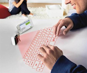 Keychain Laser Virtual Keyboard