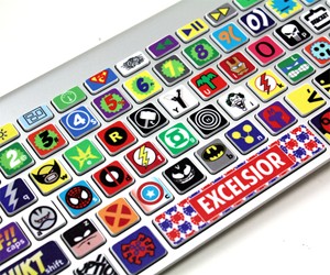 Superhero Keyboard Skins