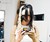 Computer Vision Camouflaged Woman