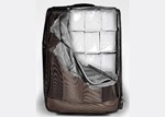 Solid Gray Hardshell Backpack