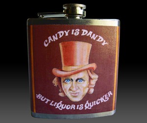 Willy Wonka Flask