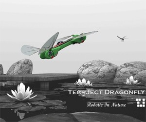 Robot Dragonfly for Spying & Gaming