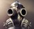 Defender Gas Mask - Front View