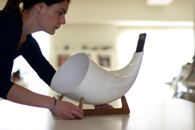 Megaphone iPhone Amplifier