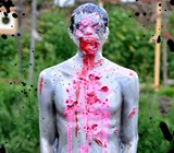 Tactical Bleeding Zombie Target