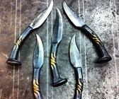 Railroad Spike Knives