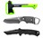 Zombie Apocalypse Survival Kit Case and Gator Machete