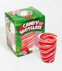 Candy Cane Edible Shot Glasses