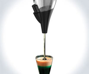 Layered Liquor Gravity Release Jigger