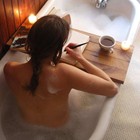 Wood Tub Caddy