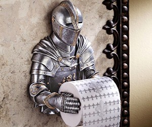 Valiant Knight Toilet Paper Holder