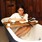 Wood Tub Caddy