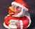 Zombie Rubber Duckies - Santa Claus