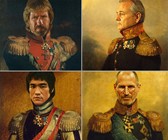 Dapper Celebrity Soldier Prints