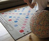 Scrabble Rug