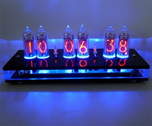 Six Digit Nixie Tube Clock