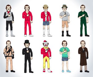 The Many Incarnations of Bill Murray Print